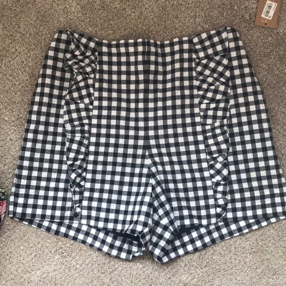 Checkered shorts